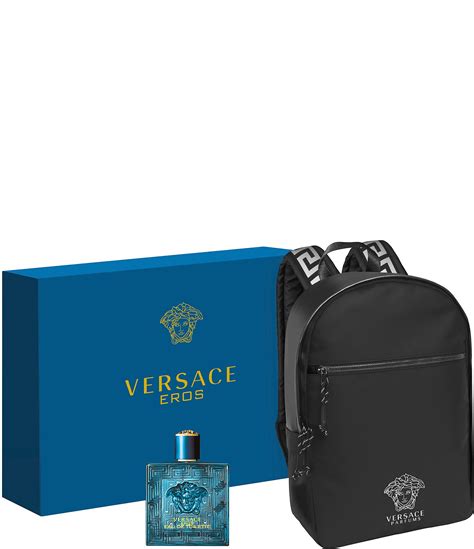 versace backpack with cologne